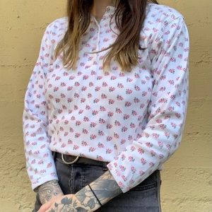 VTG Floral Long Sleeve Size Small